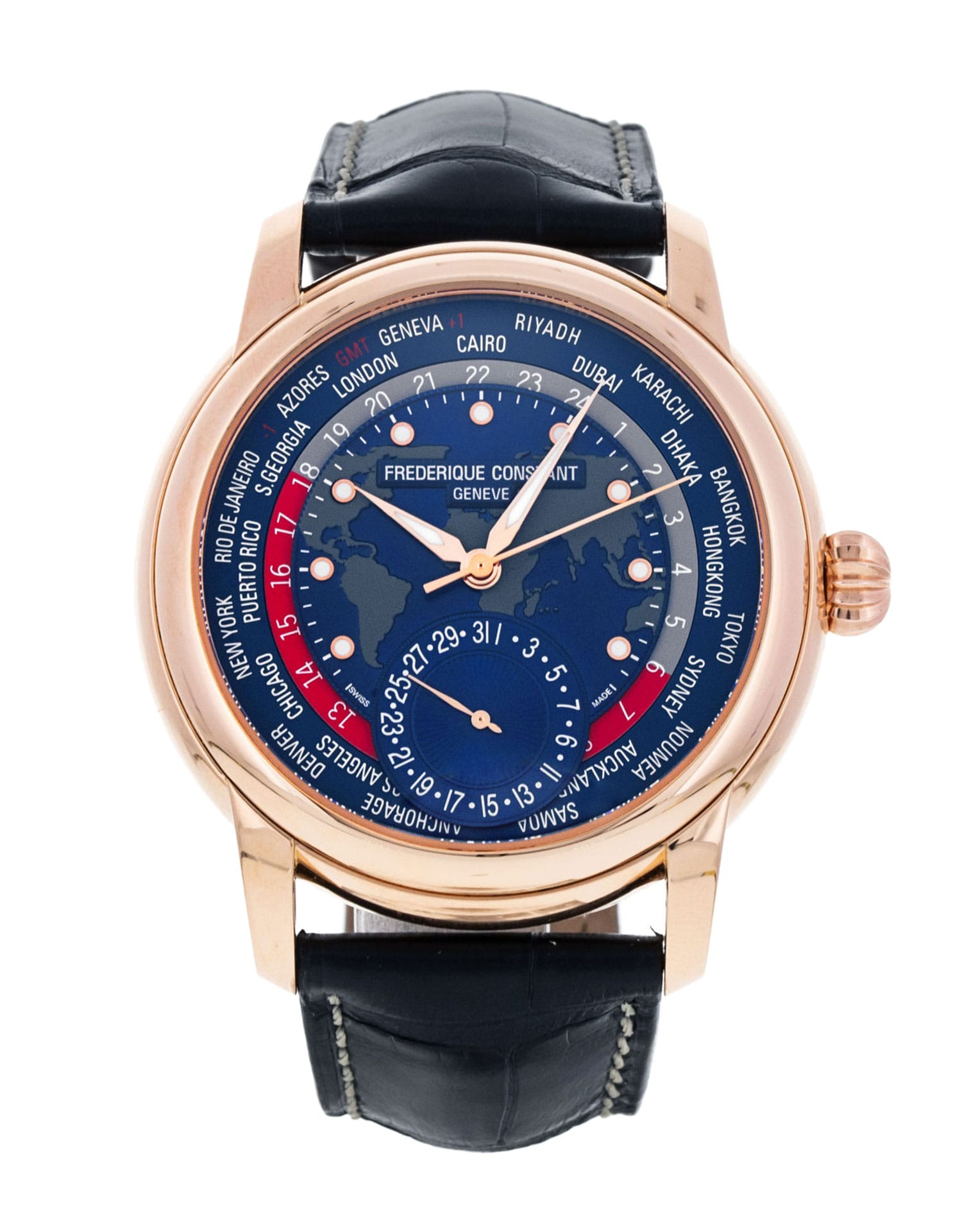 Frederique Constant Worldtimer FC-718NRWM4H9